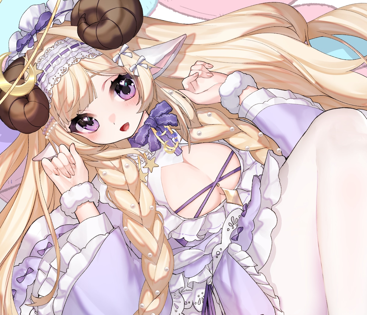 SNSアイコン/ヘッダー/立ち絵/一枚絵/描きます 挿絵、壁紙、その他イラスト素早い納品が必要な時にも イメージ1
