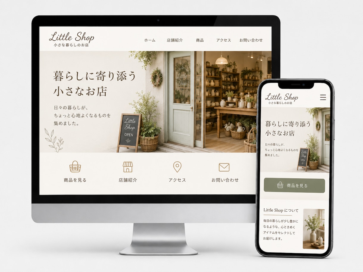 個人様向け！サロン・教室・店舗HP制作します Googleマップ対応・維持費ほぼ0円・公開までサポート イメージ10