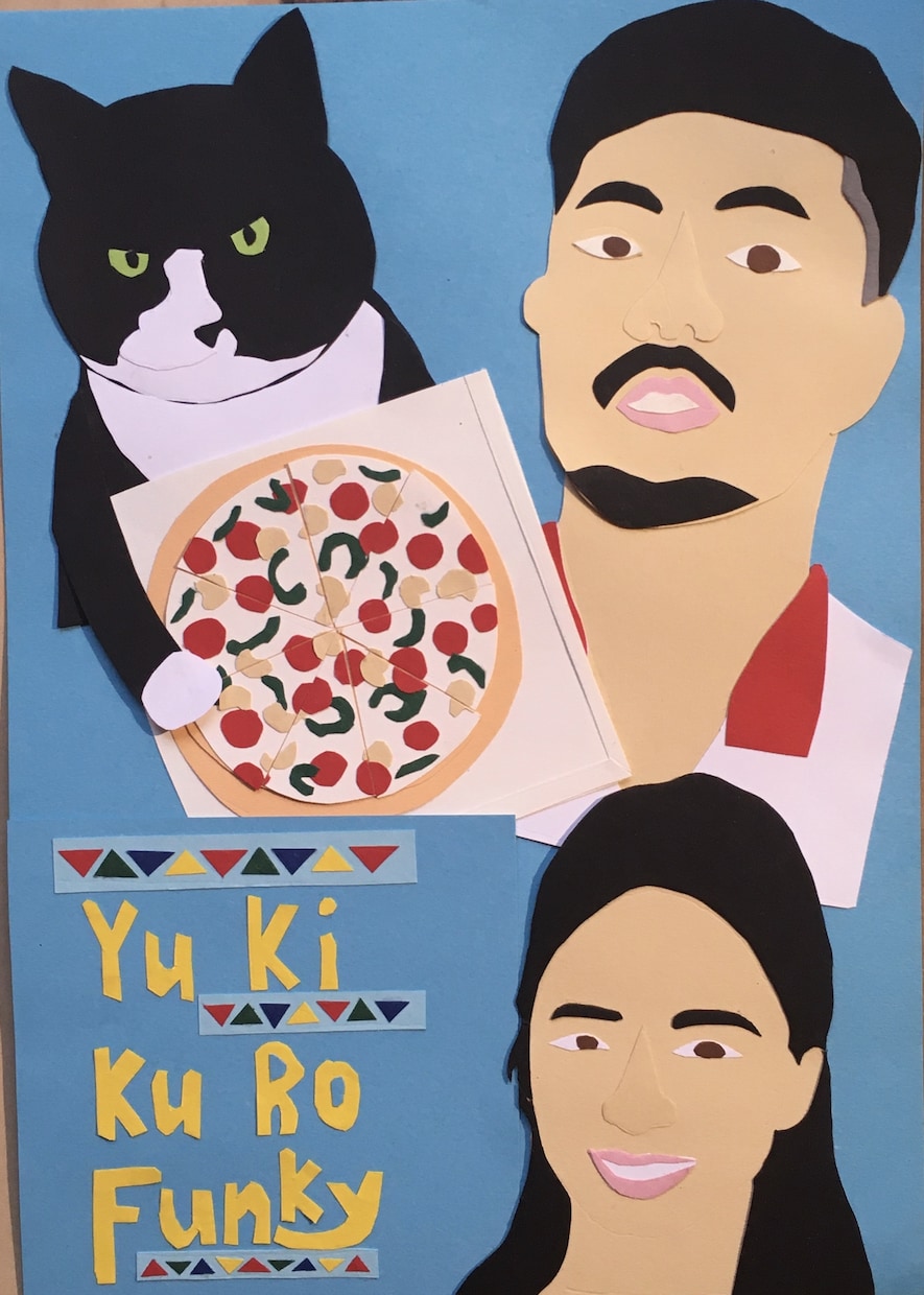 可愛い愛猫・犬のペットポートレイト作成します 切り絵で完全オリジナル！愛ペットとのポートレイト作成します！ イメージ2