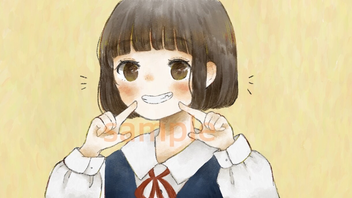女の子のイラスト描きます ふんわりした色合い・雰囲気にこだわって仕上げます！ イメージ4
