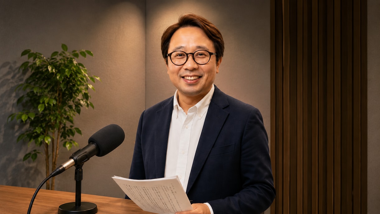 自然で温かみのある男性の声でナレーションします プロ声優とは違う、自然で親しみやすい声をお届けします。 イメージ2
