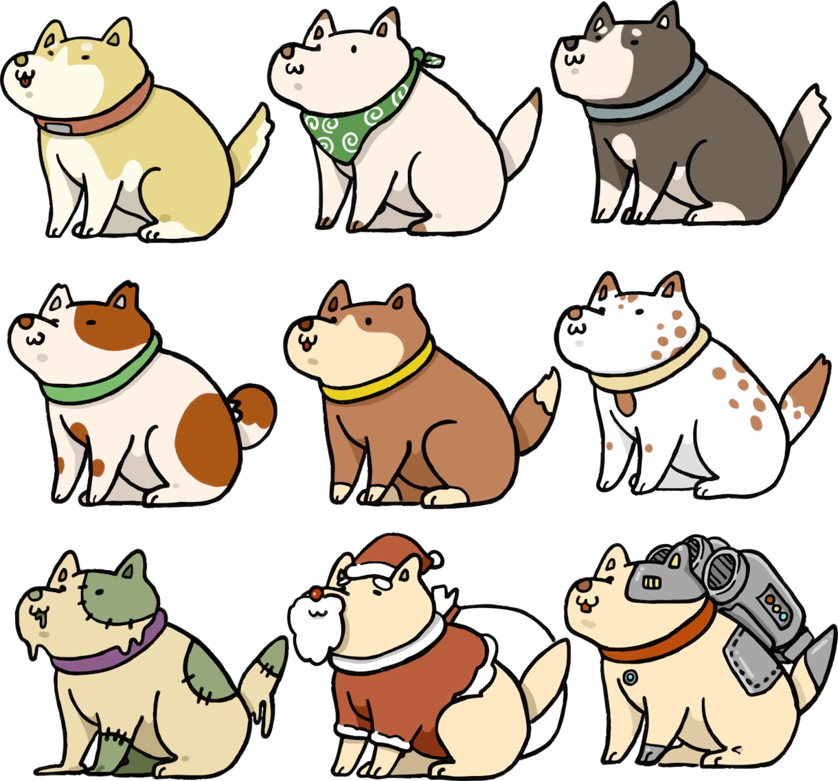 商用可！かわいい動物イラスト作ります ゆるい、かわいい、きゅんと来るほんわかした動物イラスト作成！ イメージ2
