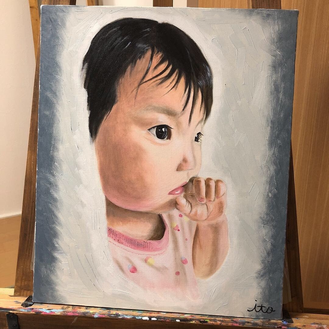 油絵の具であなたの似顔絵描きます 世界に1枚だけの油絵作品をあなたに！ イメージ2