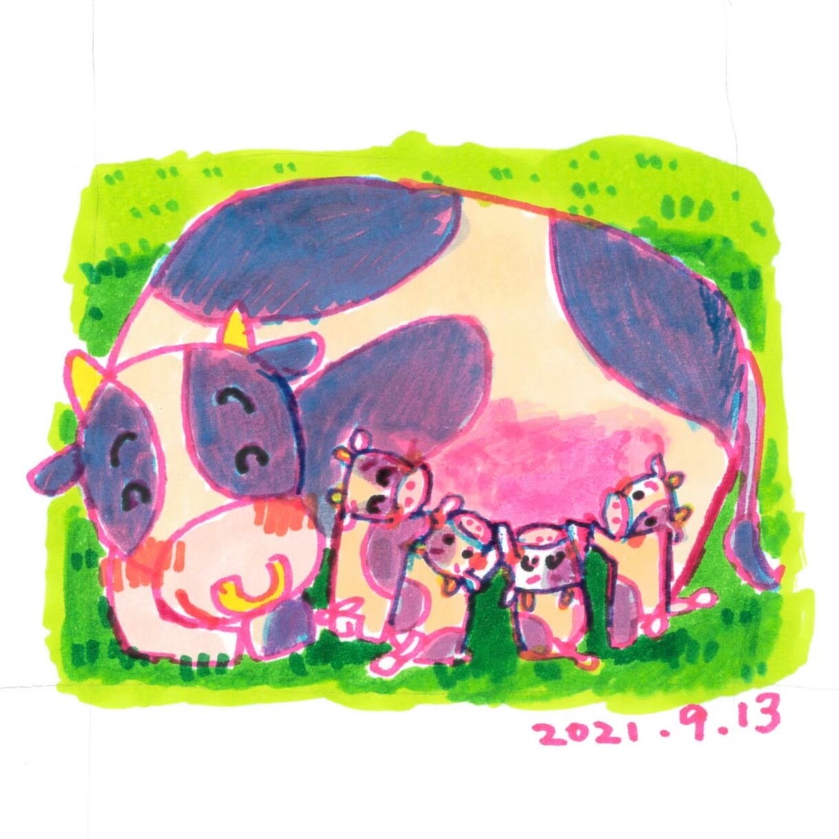 大切なペット/動物をほっこりゆるいイラストにします アイコン・プレゼント・挿絵などに！ イメージ5