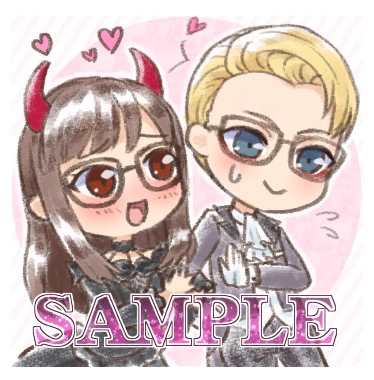 かわいいデフォルメのイラスト描きます 可愛いデフォルメイラストが欲しい人に イメージ2
