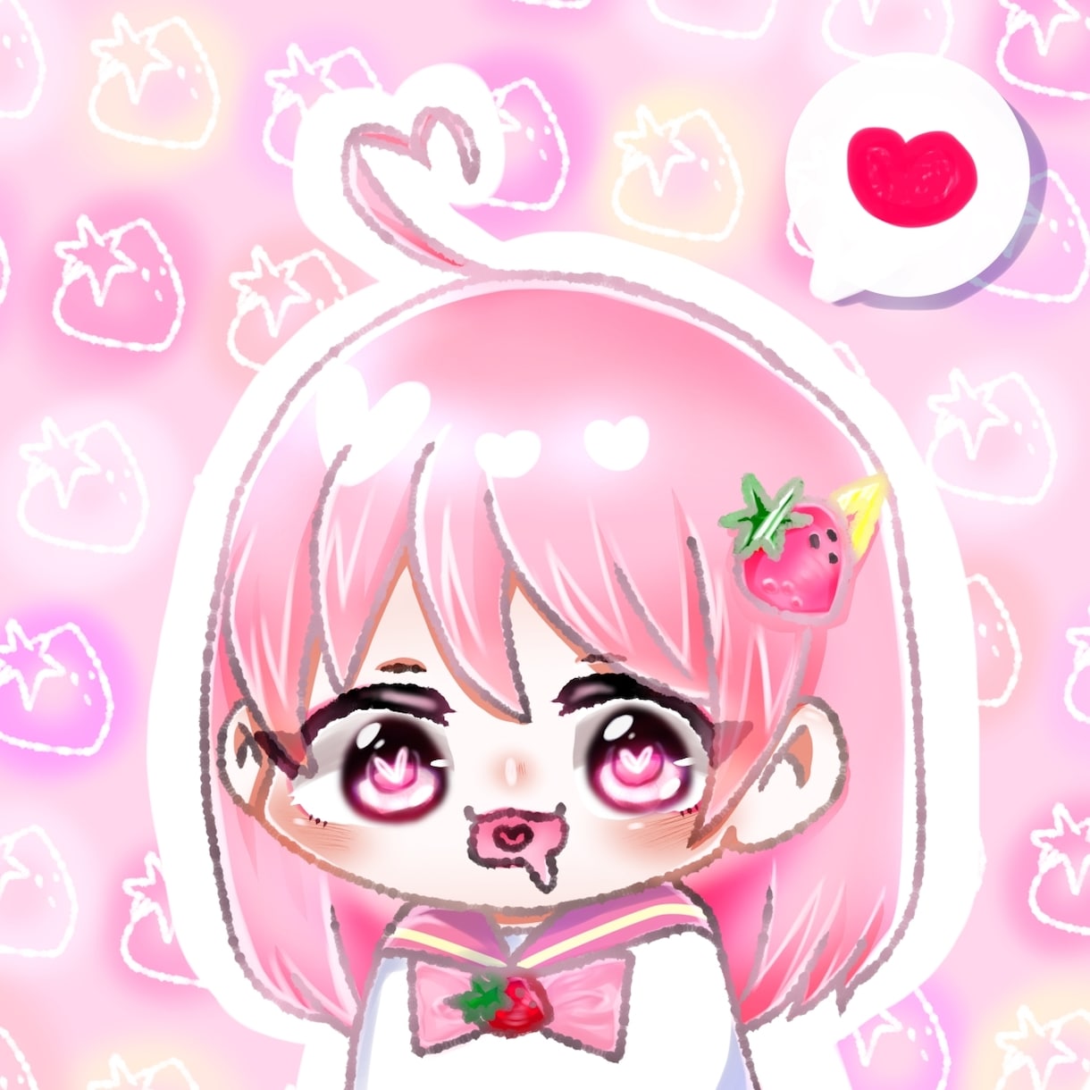 ちみきゃら等のアイコン描きます あなた用のイラスト描きますゆるゆるのからポップな感じのもの イメージ8
