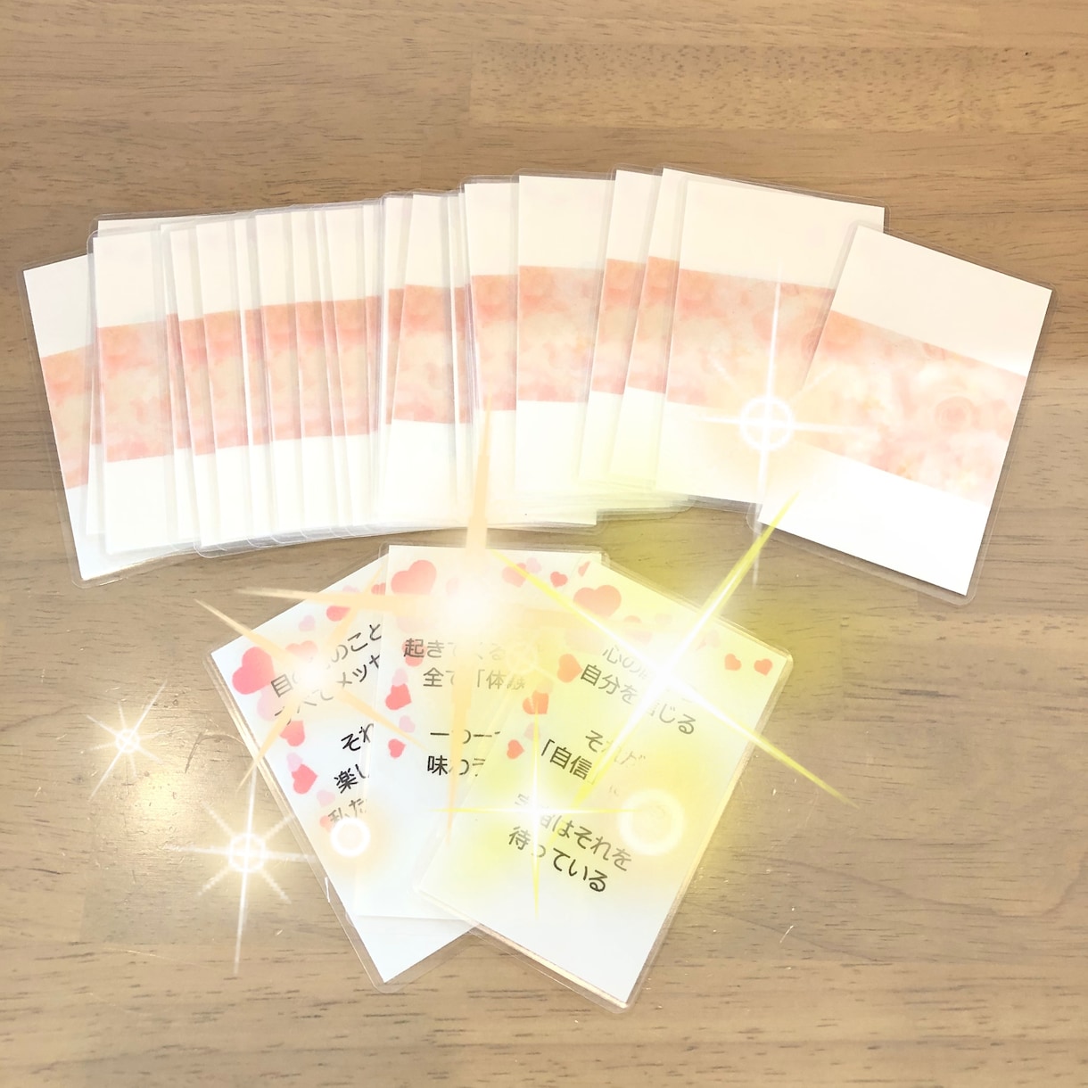 オリジナルオラクルカードからメッセージ届けます 何かモヤモヤする、どうしたら良いか分からない、そんなあなたへ イメージ1