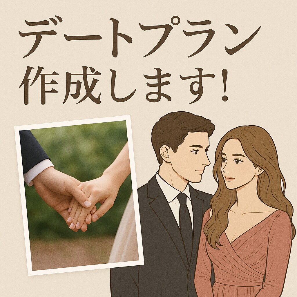 首都圏・関西・中部：最適なデートプランを提供します ご要望に合わせた5つのデートプランを提示します！ イメージ2