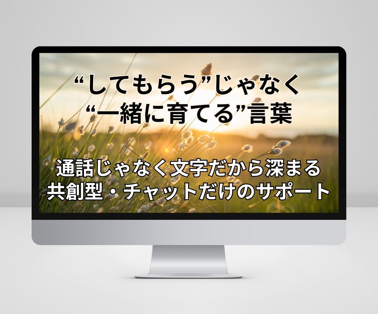 通話なし30日。文章だけで伝わる言葉を手に入れます 話すのが苦手でも大丈夫。 チャットで"伝える力"が整う30日 イメージ4