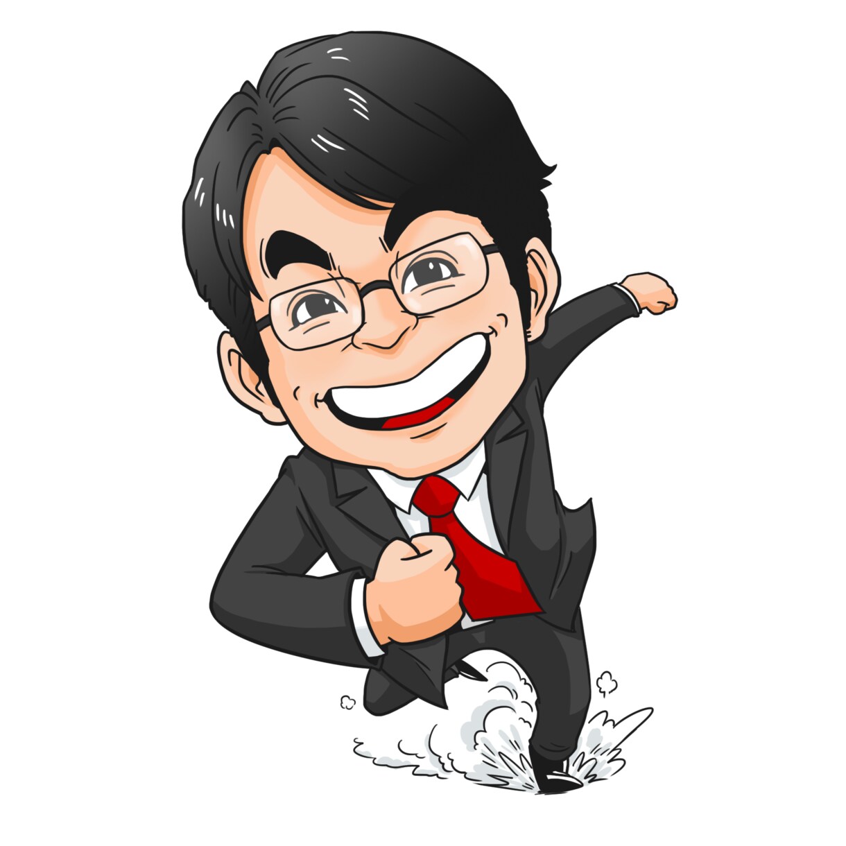 制作15万人！プロの似顔絵師が笑顔をお届けします SNSアイコン、webサイトなど色々なシーンで使用できます！ イメージ3