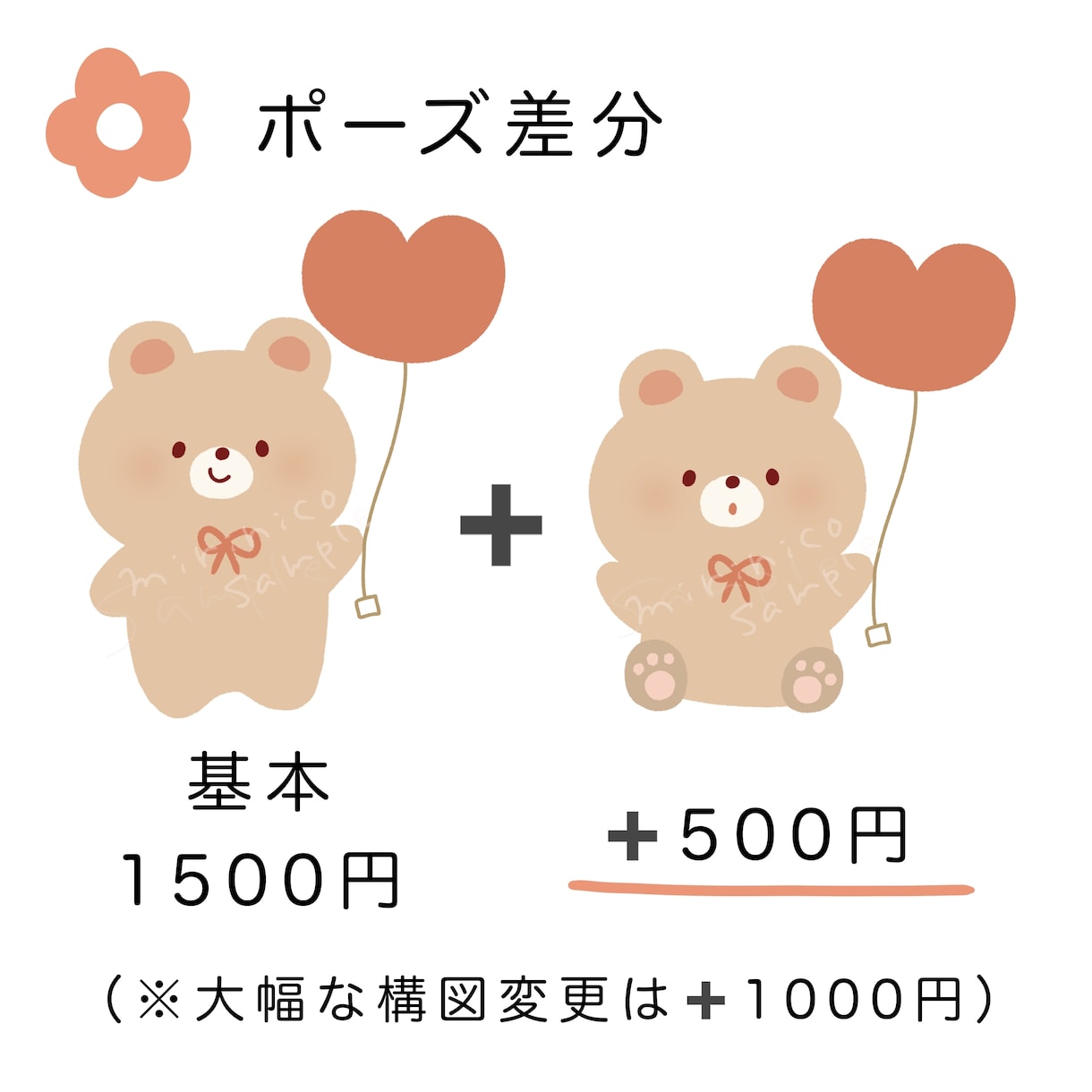 動物×大好きなモノで♪ゆるかわアイコンを制作します 自分を表す、好きが伝わるイラストをお描きします♪ イメージ4