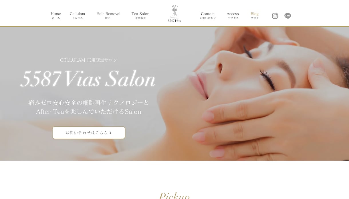 wix認定パートナーがオリジナルサイトを制作します スマホ対応・お問合せフォーム・SNS連携・画像選定 イメージ5