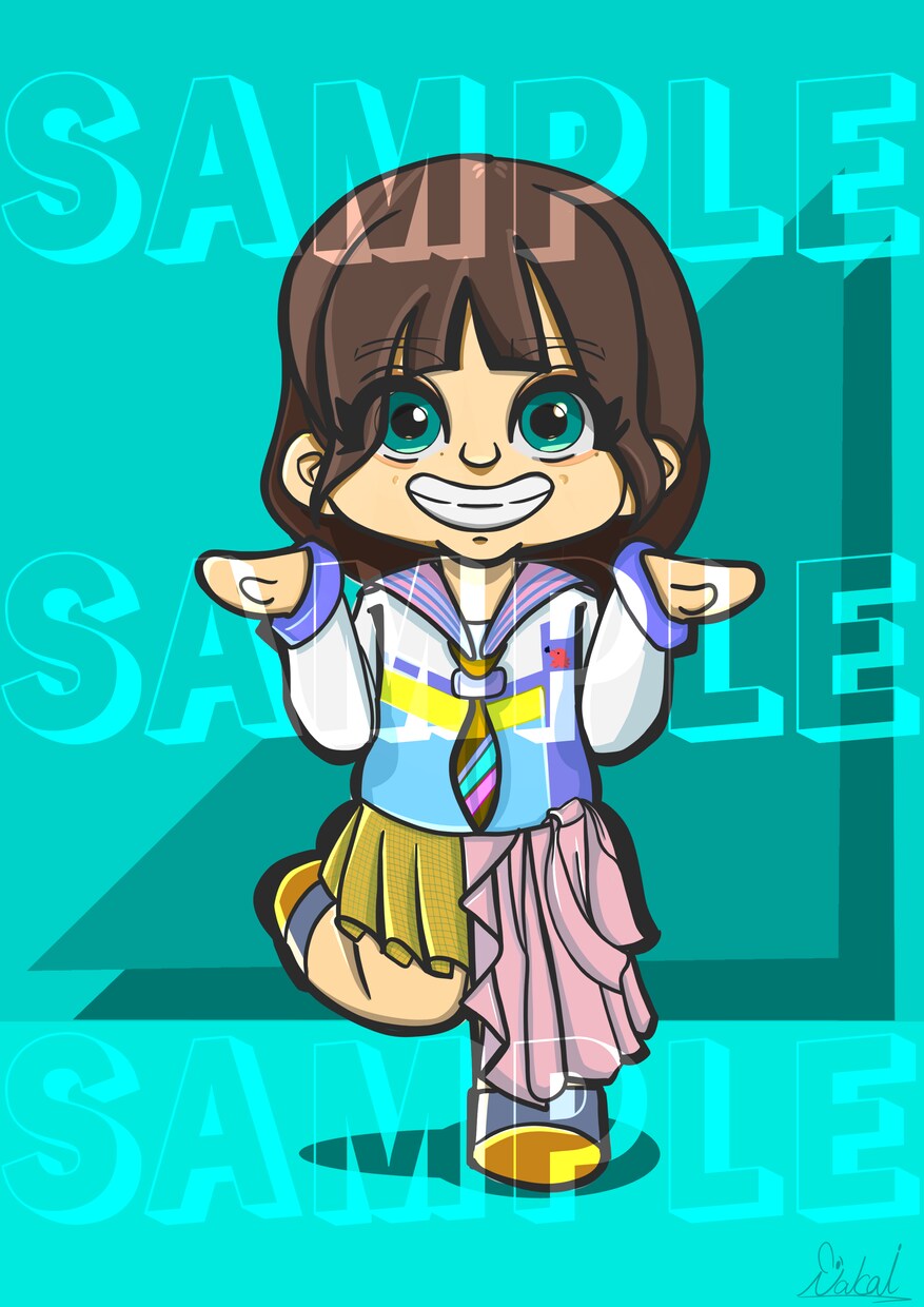 商用◎アメコミ風ポップなキャラ制作します 目立つ太線とポップな色彩！目を引くアイコンやアクスタ・配信用 イメージ3
