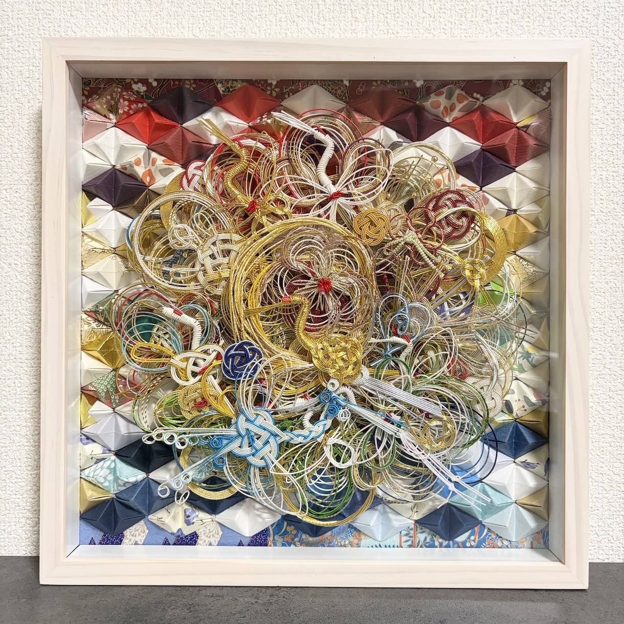 ご祝儀袋リメイク▶︎水引アートを作成します バランスにこだわり唯一無二の水引アートを丁寧に作成します。 イメージ8