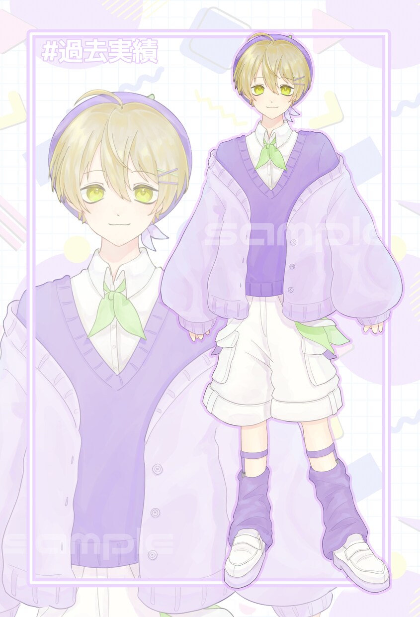 IRIAM向けのキャラクターを作成します IRIAM／VTuberなどの全身イラストを提供します イメージ9