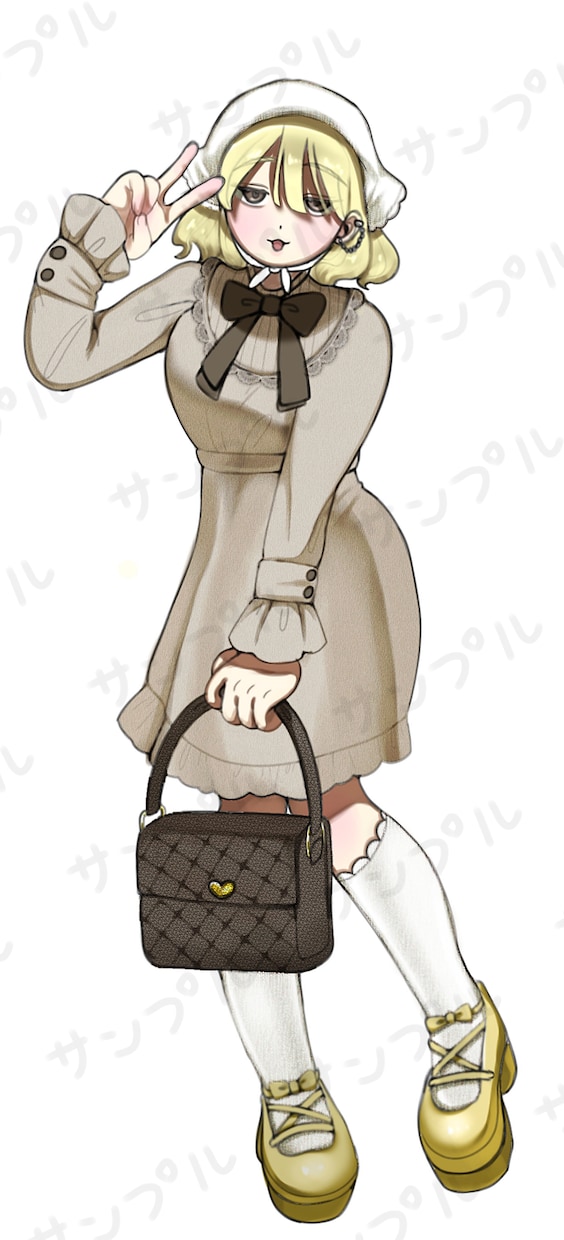 商用利用OK！安くかわいいSNSイラスト描きます SNSなどに使えるオリジナルのイラストを制作します！ イメージ3