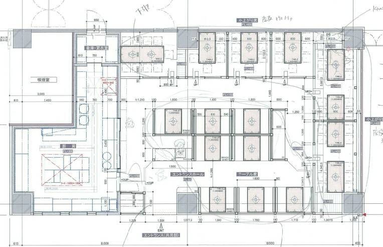 お手持ちの紙の図面をCADでデジタル化します 紙図面で改築や改装を検討してたり、データ保管したい方に最適！ イメージ2