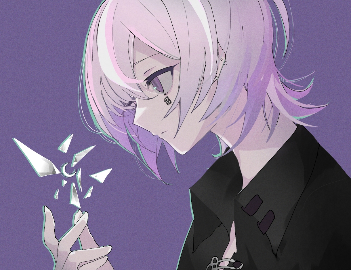 動画用・SNSアイコン等イラスト全般お描きします ダークな雰囲気が得意です。即日〜短納期での受付可能です。 イメージ8