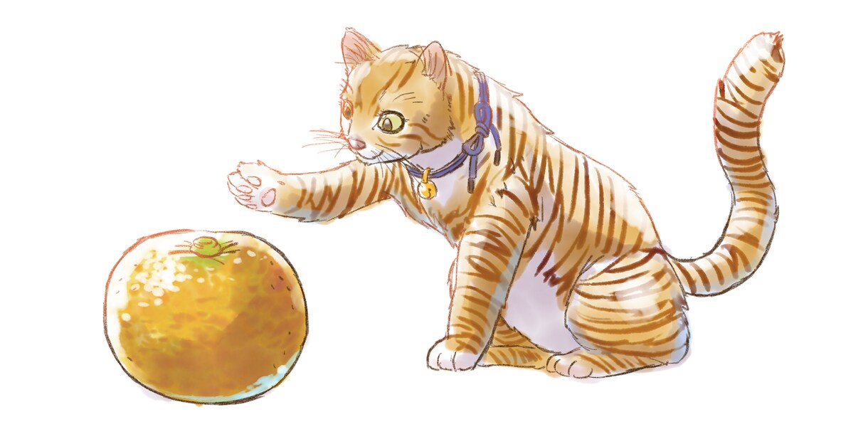 色鉛筆or水彩風のリアルな猫ちゃん・動物を描きます クールな絵も暖かな絵もOK！☆1枚に最大3匹まで描けます☆ イメージ2