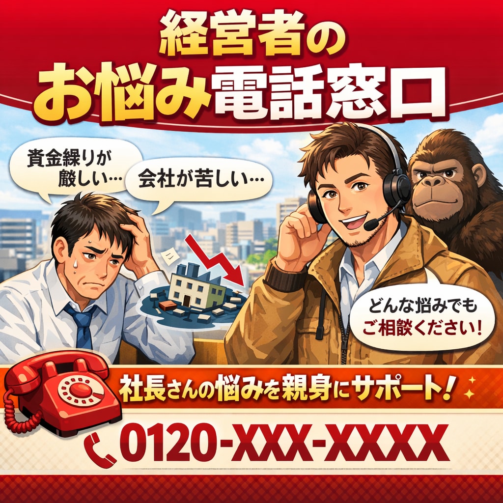 元売上12億社長が、あなたと一緒に考えます 儲かってる時から破産まで経験している僕に是非ご相談ください☆ イメージ1