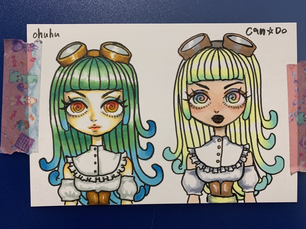 SNSなどのアイコンイラスト作成をします 色使い濃いめなイラストでイメージキャラクターはいかがですか？ イメージ2