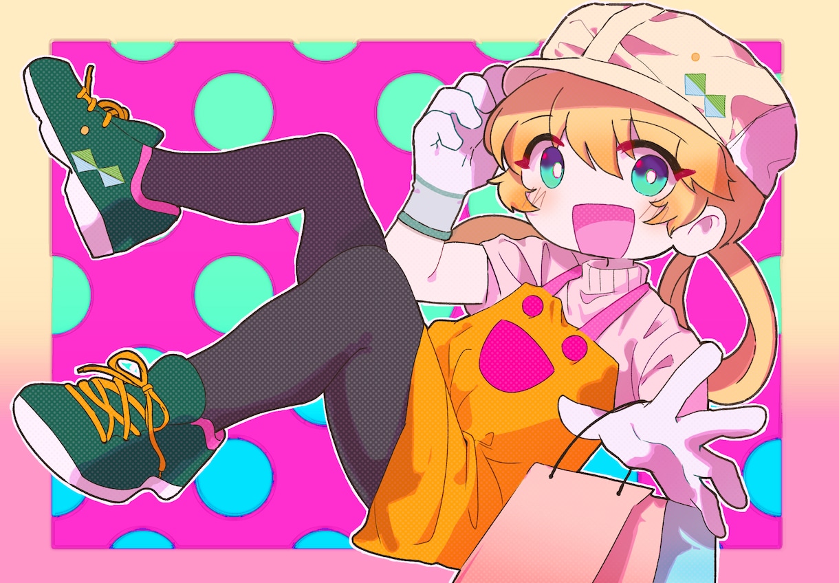ビビットなアイコンイラスト作ります 人の目を惹くアイコン作成いたします イメージ2