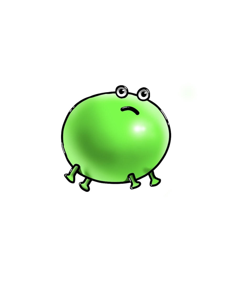 ぷっくりかわいいシンプルなイラスト描きます シンプルだけど他とは違うぷるぷるぷっくりでかわいいイラスト！ イメージ2