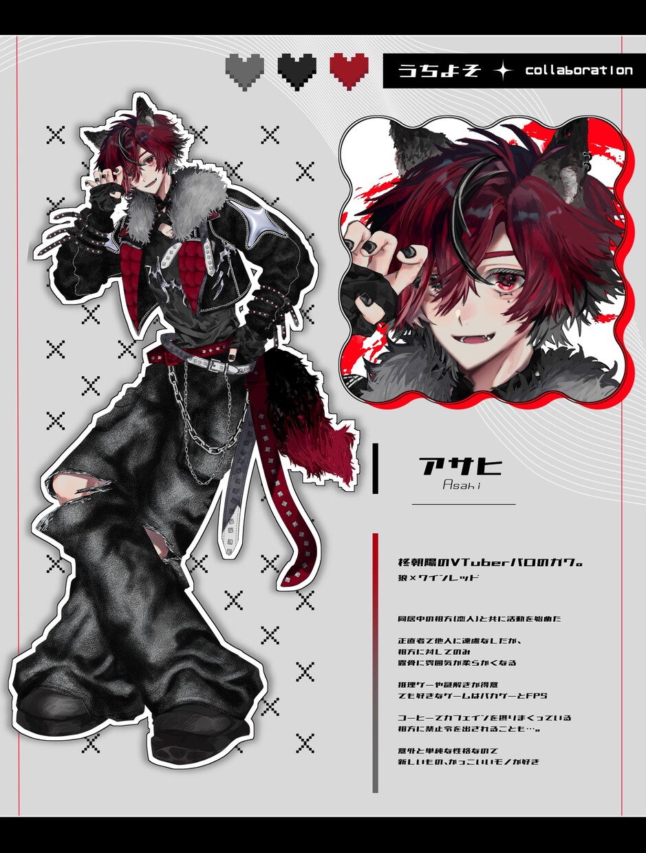 簡易ディスプレイ有のTRPG用立ち絵を制作します 納品後すぐに身内へ立ち絵を公開したい！という方にオススメ！ イメージ3