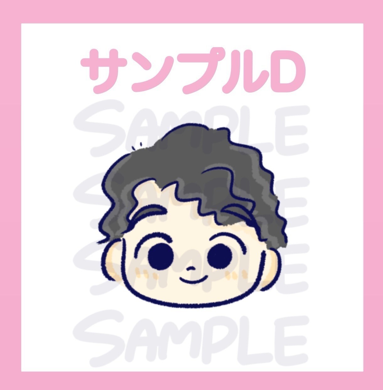 可愛い！と言われる似顔絵を描きます あなたらしさを大切に、そして可愛く、そしてポップに制作 イメージ7