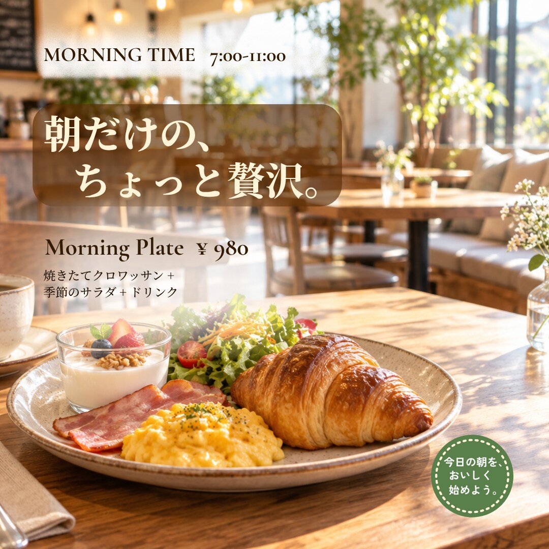 カフェ･飲食店のWeb画像・バナーを制作します 見やすく伝わる、やさしく洗練されたデザインを制作します イメージ2