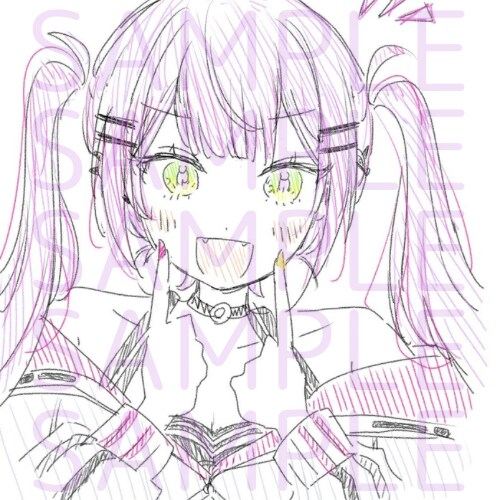Vtuber風の可愛いアイコン制作します SNSや推し活にぴったりの一枚を♪ イメージ4