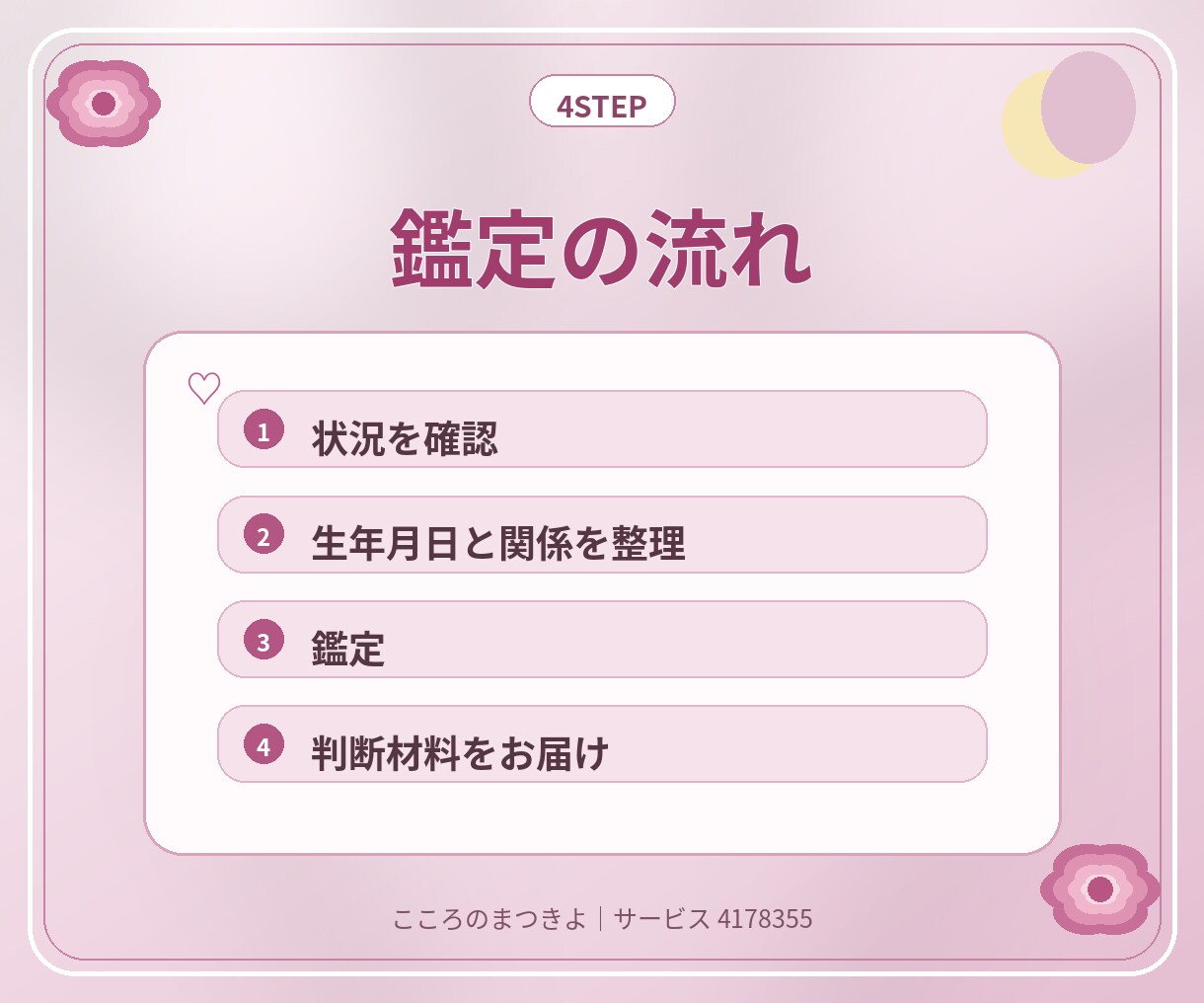復縁したい彼の気持ちと今の関係を占います 音信不通・会えない恋も、戻れる流れと判断材料を整理します イメージ4