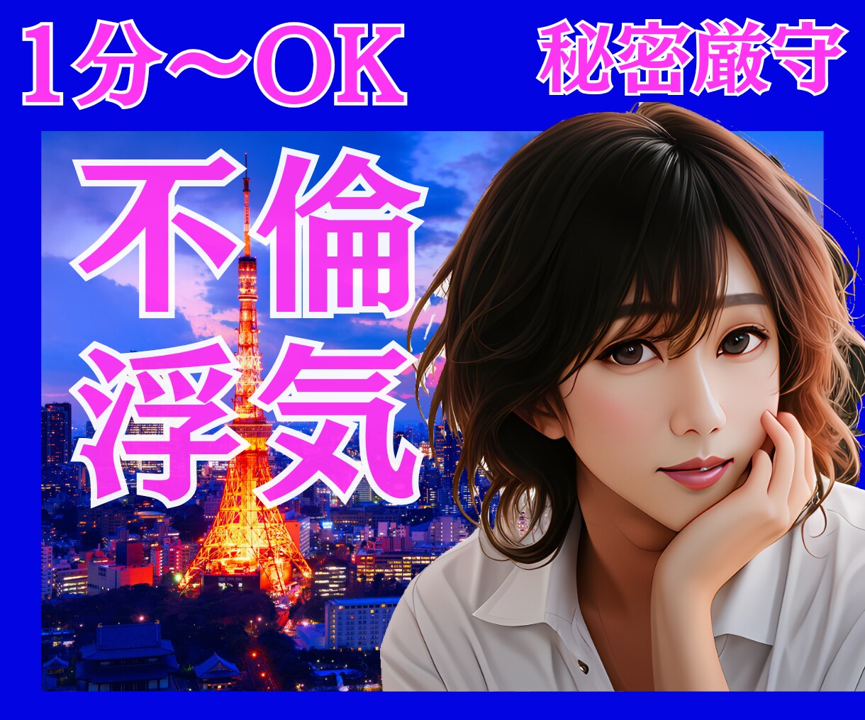 不倫/W不倫/浮気でお悩みの方　お話お聴きします 誰にも話せない不倫のお悩みはココで吐き出してくださいね イメージ2