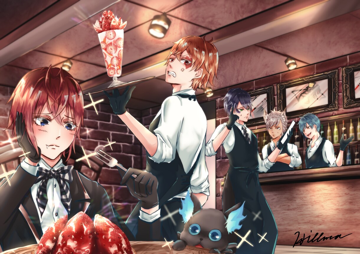 キャラデザからLive2D制作までやります ざっくりとしたイメージから形にします！ イメージ1