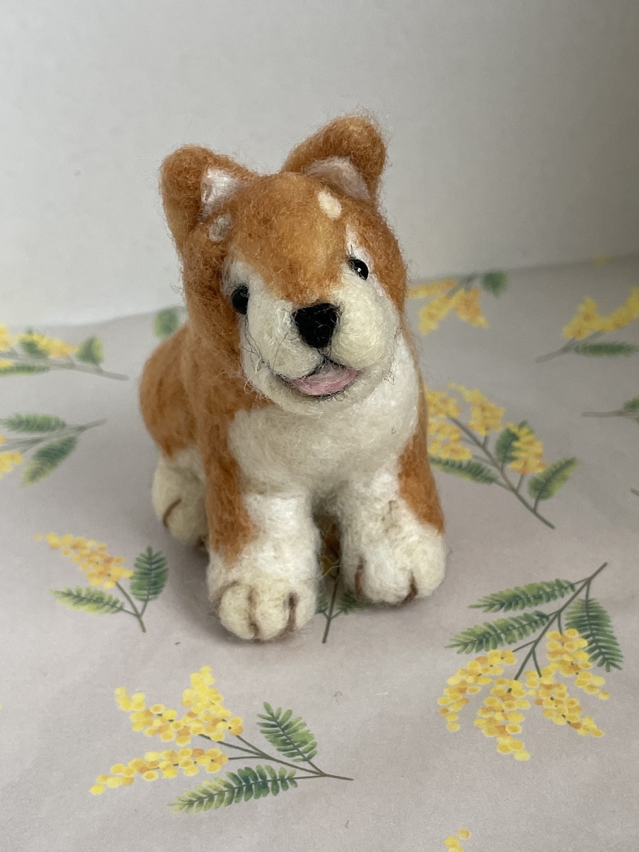 わんちゃん好きさんに喜ばれます オリジナルわんちゃんを羊毛フェルトで制作します イメージ1
