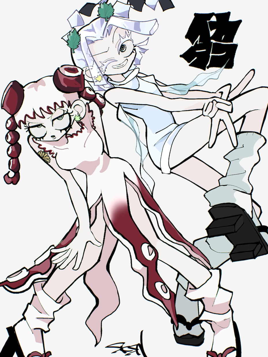 個性強！カートゥーン風イラスト制作いたします 等身〜SD、グッズ絵など幅広く対応いたします◎ イメージ7