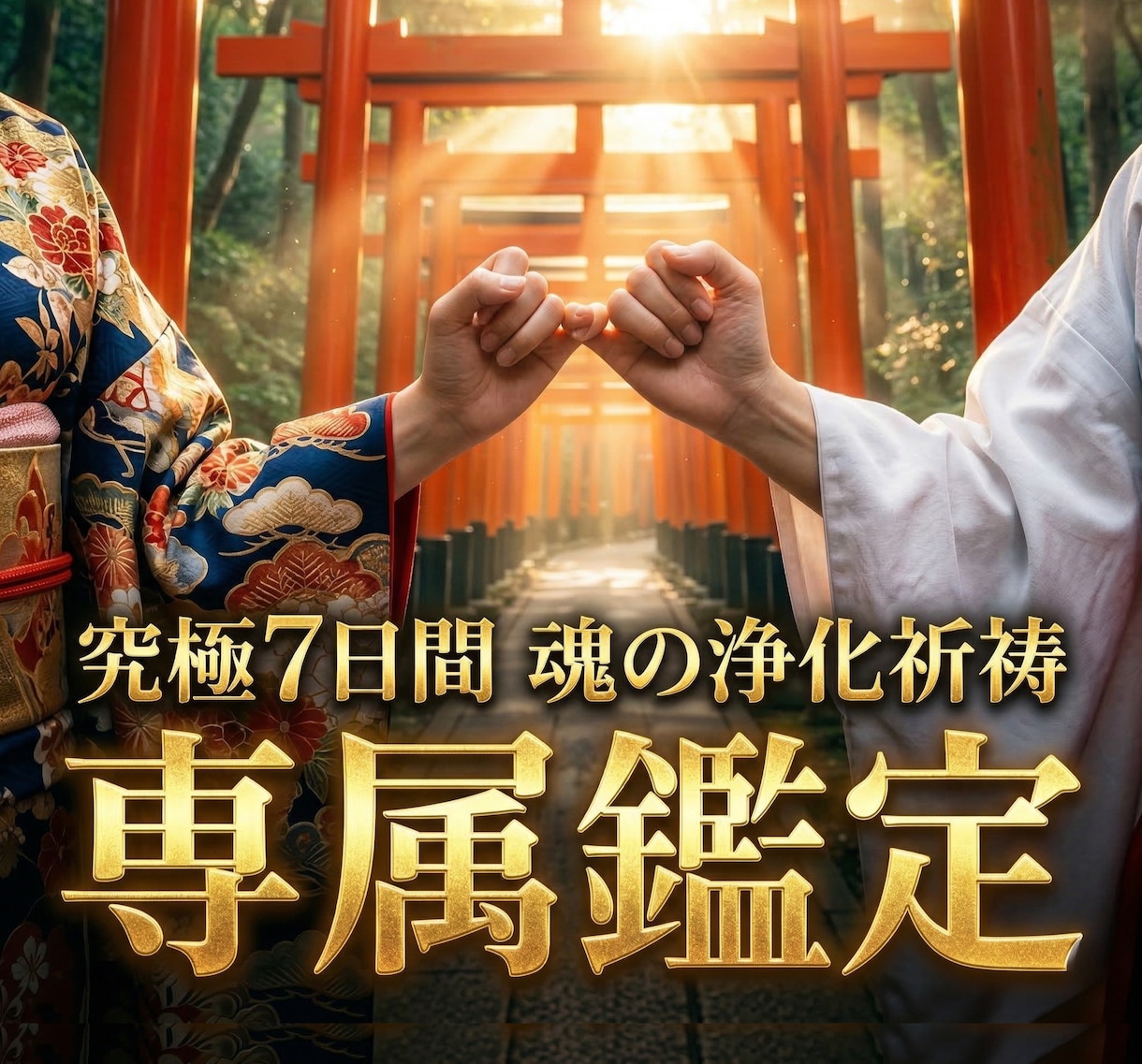 紹介制解禁｜7日間専属で霊視鑑定とご祈祷をします 絶望の夜は終わり。私が7日間あなたを徹底的にお守りします。 イメージ1