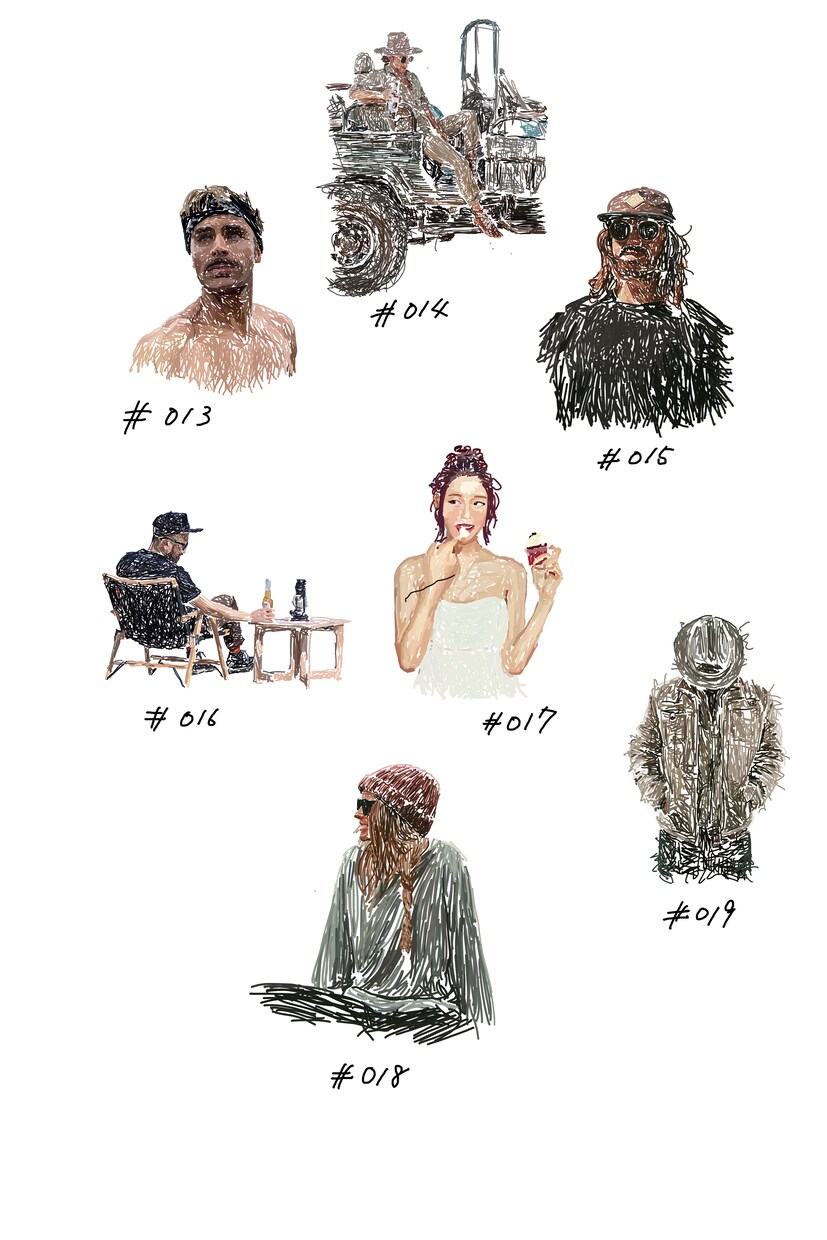 外に出ようよ！ホビー系雑誌用のイラストを作成します ライフスタイルを大切にしている人々の１シーンを描く イメージ2