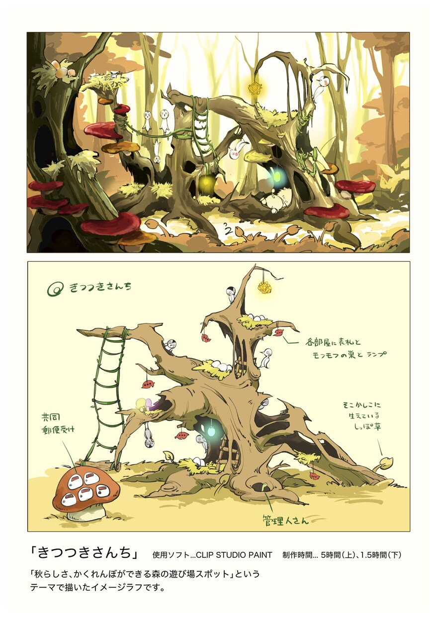 ファンタジー背景、コンセプトアート描きます ソーシャルゲーム会社での実績有ります。是非ご相談から！ イメージ10
