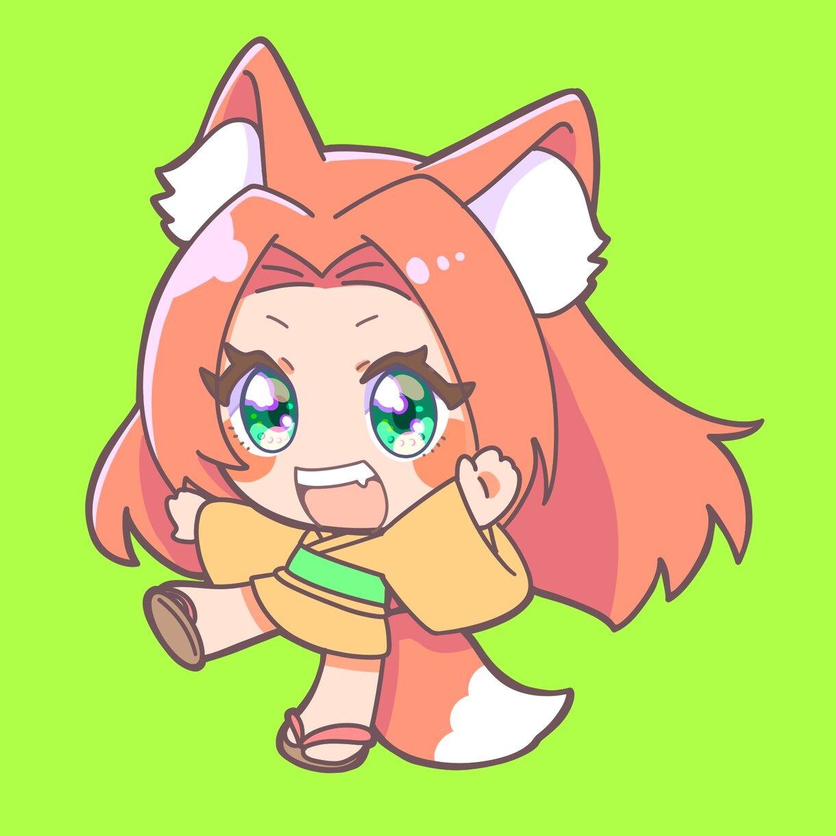 ポップで可愛いミニキャラ・マスコット描きます 優しく温かみある絵柄と色合いが特徴！丁寧なヒアリング イメージ6