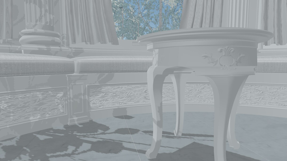 VRChat向け３Dスタジオ２面を制作します 【プロモデラー制作】VRChat向け二面背景スタジオ イメージ2