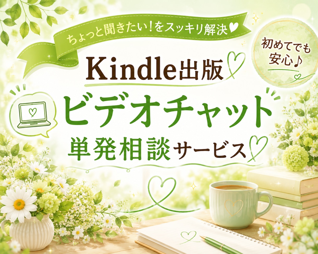 Kindle出版☆60分なんでも相談承ります KDP登録・アカウント設定・出版申請まで丁寧にサポートします イメージ1