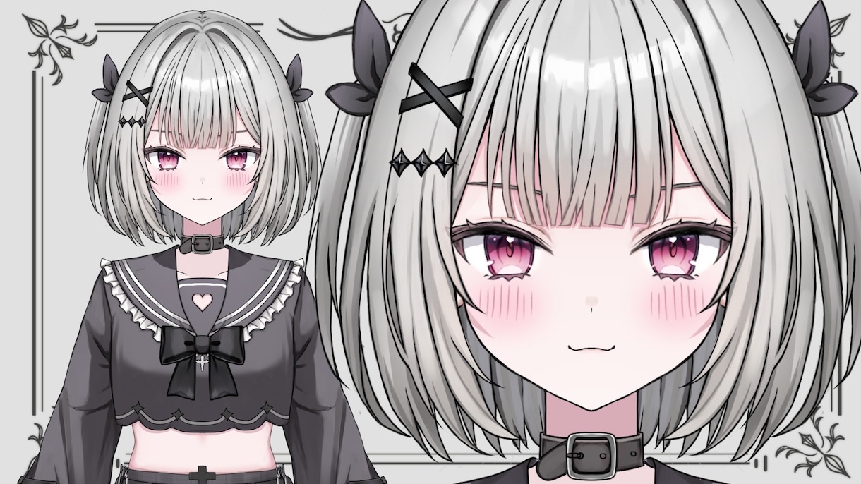 VTuberデビューに！制作全工程します あなただけのオリジナルモデル！可愛く作ります！ イメージ2