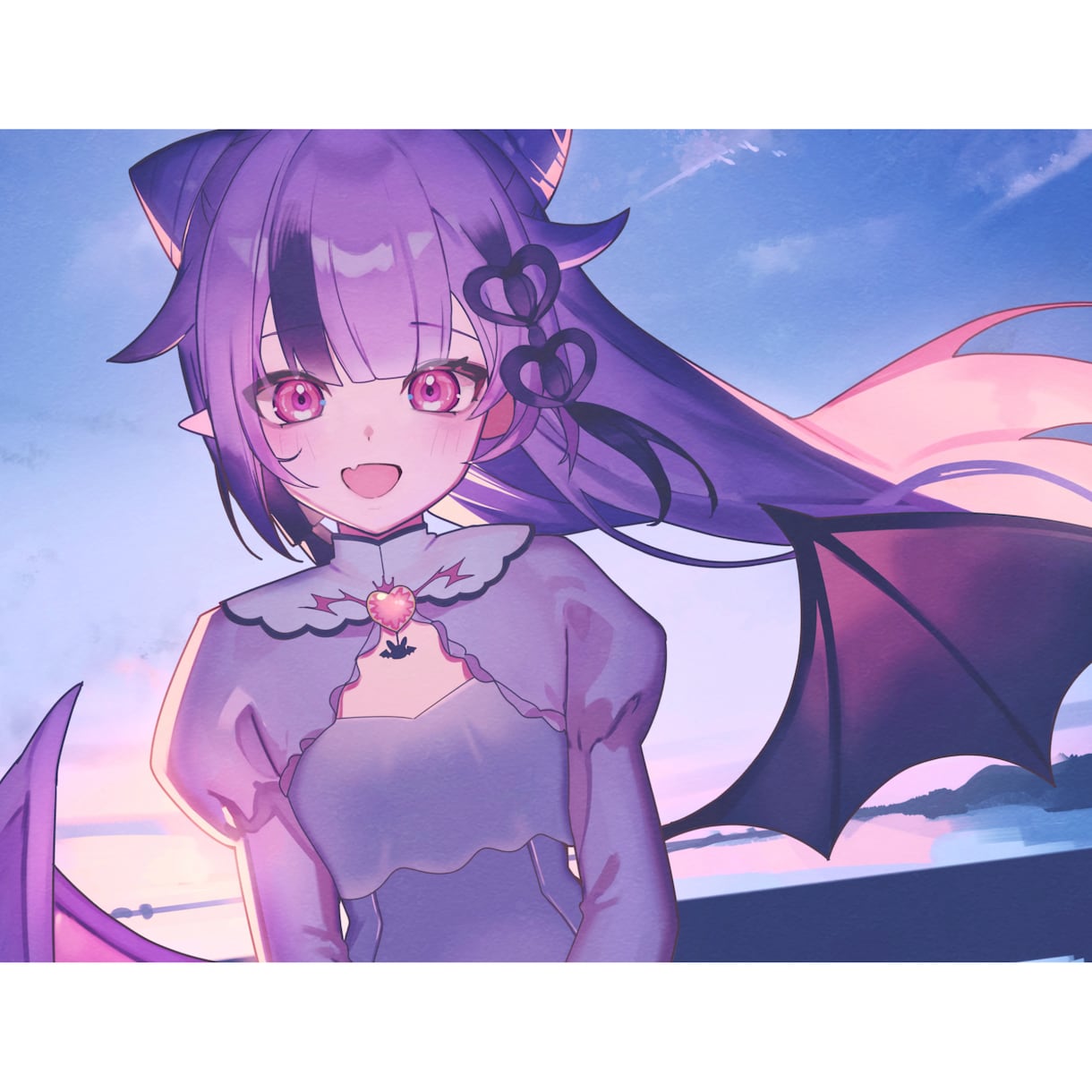 かっこいいイラスト（1枚絵）を制作します 歌みたやVTuberのイラストや本の挿絵など イメージ10