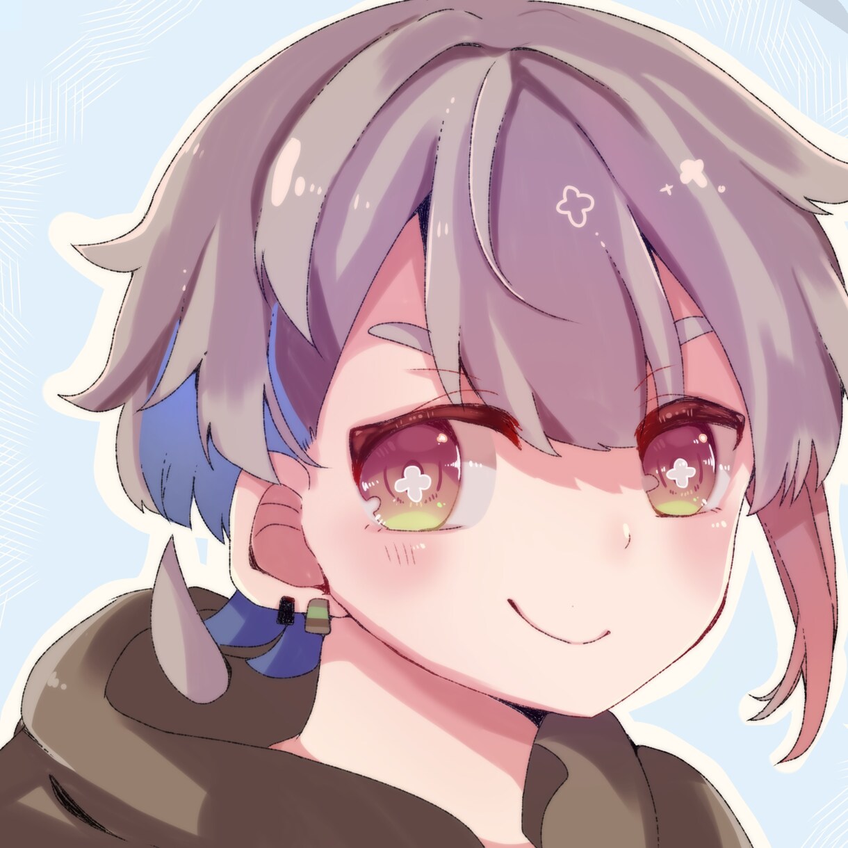 かわいい女の子のアイコン描きます キラキラ可愛いイラスト探してませんか？(˶' ᵕ ' ˶) イメージ1