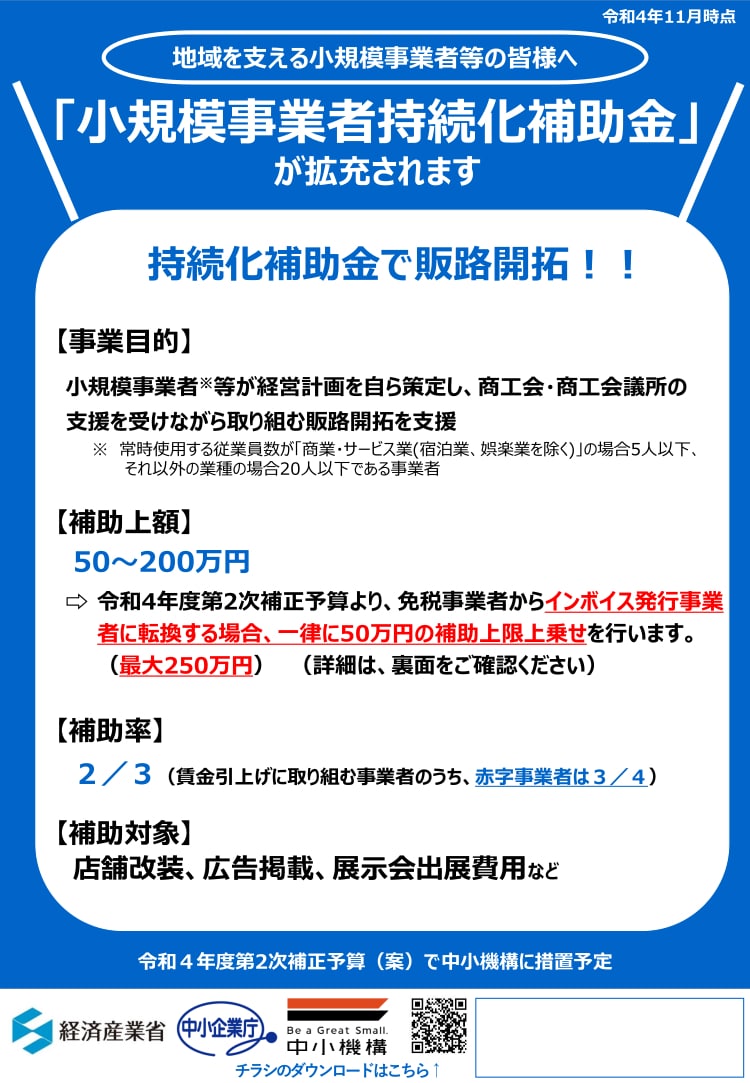 小規模事業者持続化補助金の申請書を作成します 当社も採択された実績に基づき、作成＆サポートします！ イメージ1