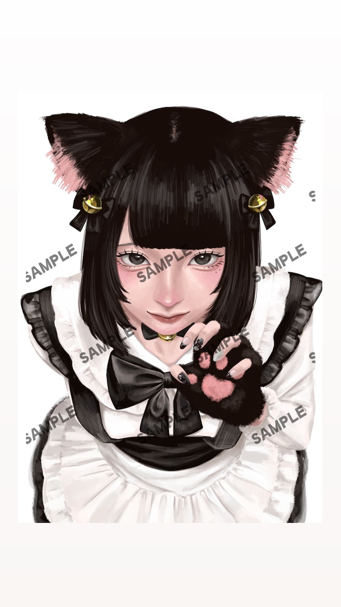厚塗りでリアルタッチの女の子を描きます 似顔絵も描けます❣️アイコンなどにぜひ(^^)！ イメージ6