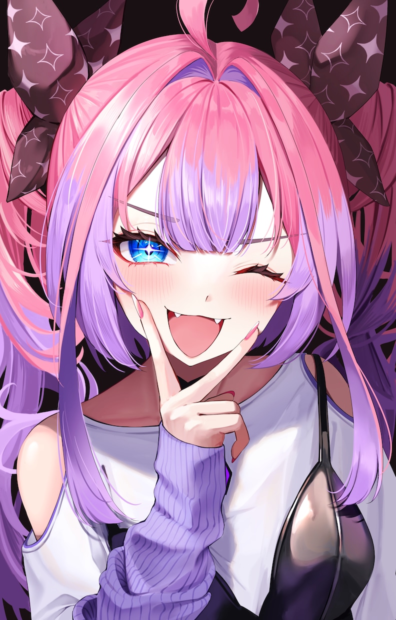 女の子のイラスト作成いたします アイコンから１枚絵まで幅広く描きます！ イメージ1
