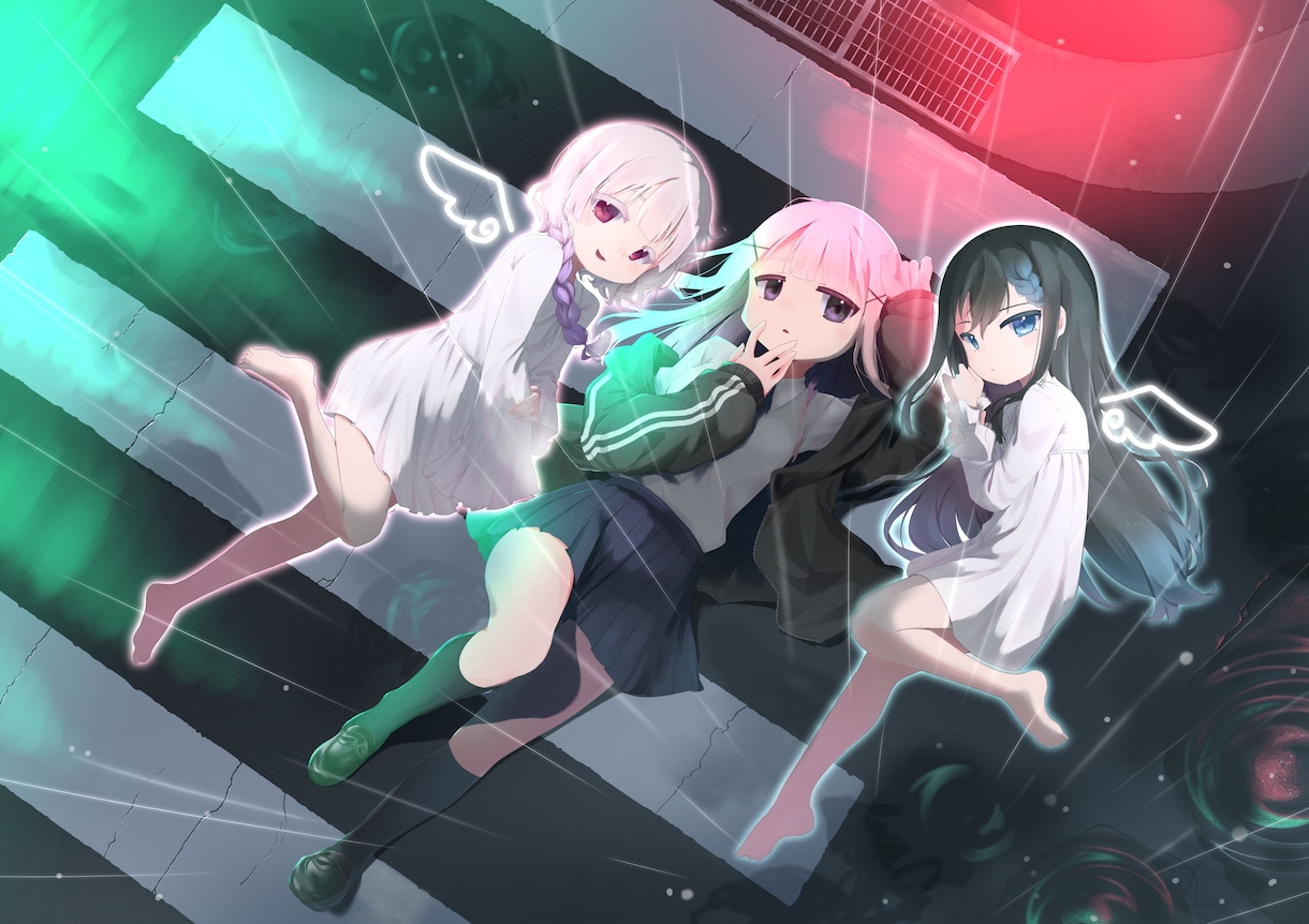 spineで歌ってみた動画、オリジナルMV作ります お手頃価格で1枚絵をぬるぬる動かせます！ イメージ1