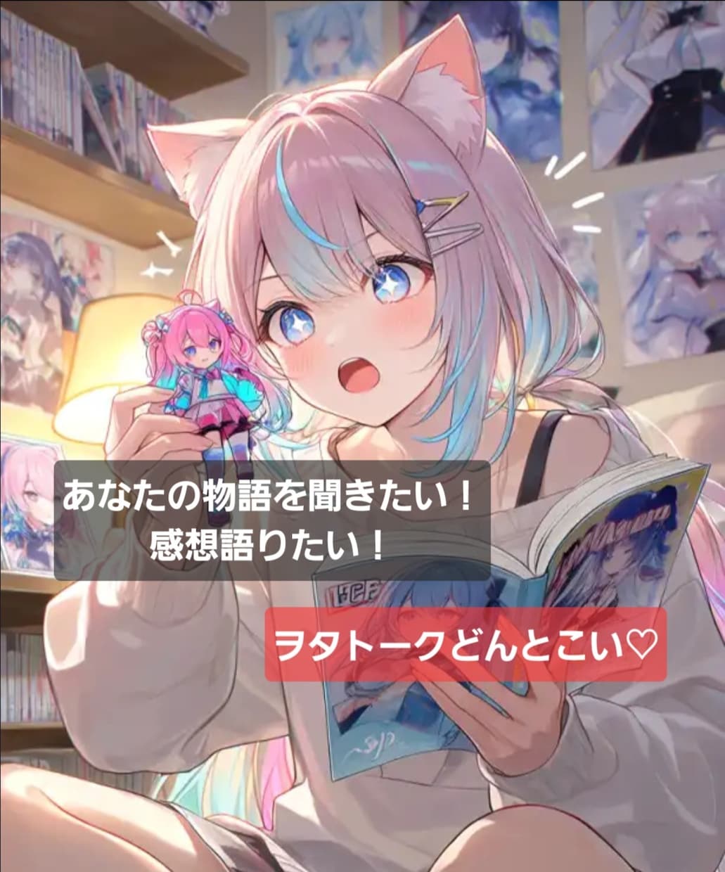 あなたの物語を聴きます 漫画や小説を書いているあなたのストーリーをお聞かせください☆ イメージ2